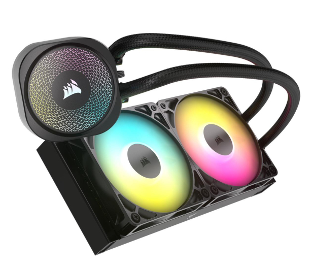 CORSAIR NAUTILUS 240 RS ARGB 2x120mm - 1286823 - zdjęcie 2